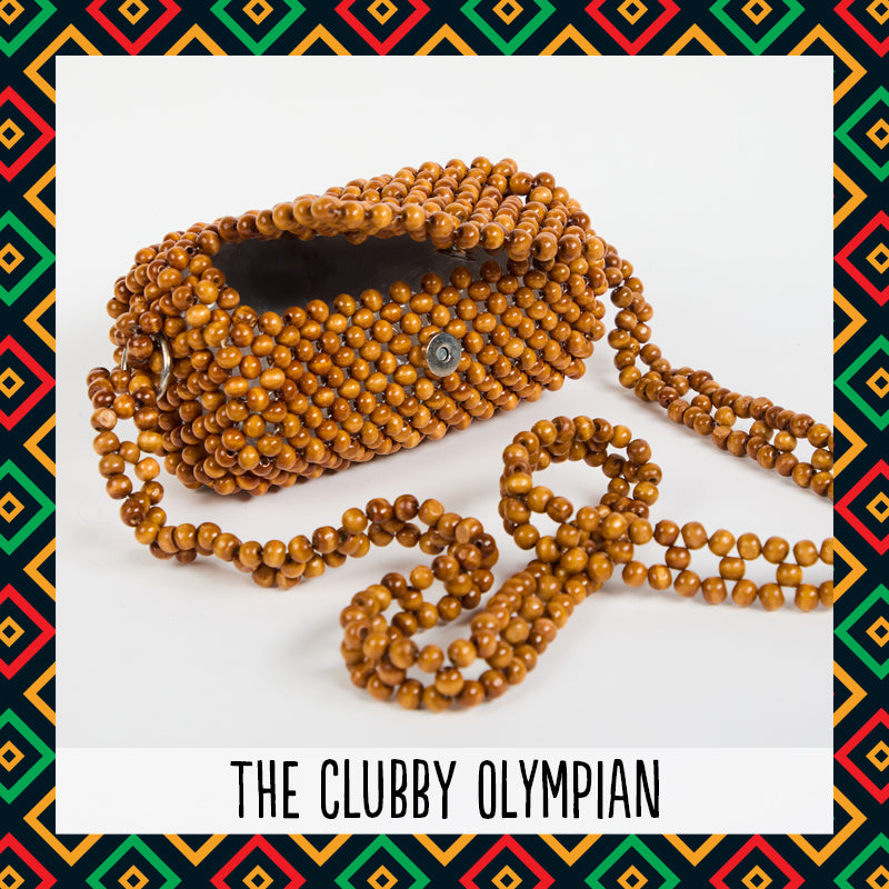 The Clubby Olympian - Athletic Wooden Handbag | Clubby Style
