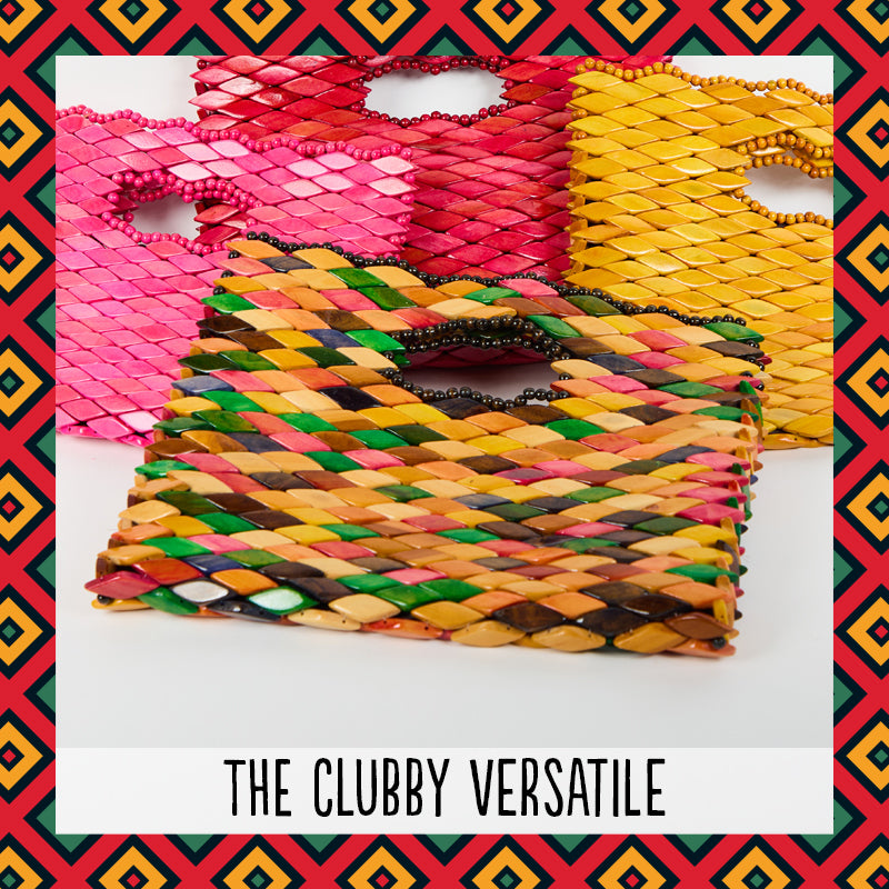 The Clubby Versatile - Handwoven Fashion Handbag | Clubby Style
